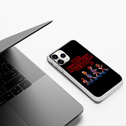 Чехол iPhone 11 Pro матовый The Stranger Nerds, цвет: 3D-белый — фото 2