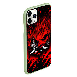 Чехол iPhone 11 Pro матовый SAMURAI KEANU REEVES RED, цвет: 3D-салатовый — фото 2