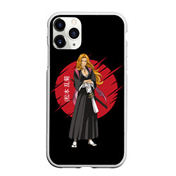 Чехол iPhone 11 Pro матовый BLEACH - Rangiku Matsumoto, цвет: 3D-белый