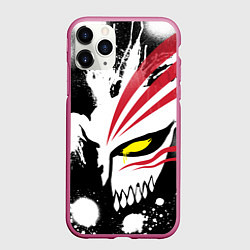 Чехол iPhone 11 Pro матовый БЛИЧ МАСКА ИЧИГО ПУСТОГО, цвет: 3D-малиновый
