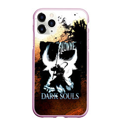 Чехол iPhone 11 Pro матовый DARKSOULS KNIGHT, цвет: 3D-розовый