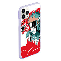 Чехол iPhone 11 Pro матовый ИЧИГО ДЕМОН BLEACH БЛИЧ, цвет: 3D-светло-сиреневый — фото 2