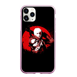 Чехол iPhone 11 Pro матовый Кровавый Данте, цвет: 3D-розовый