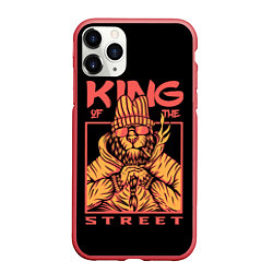 Чехол iPhone 11 Pro матовый KING Street