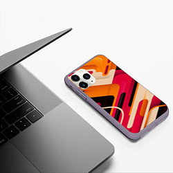 Чехол iPhone 11 Pro матовый Traffic, цвет: 3D-серый — фото 2