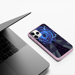 Чехол iPhone 11 Pro матовый Solo Leveling, цвет: 3D-розовый — фото 2