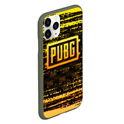 Чехол iPhone 11 Pro матовый PUBG ПАБГ, цвет: 3D-темно-зеленый — фото 2