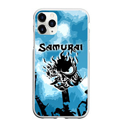 Чехол iPhone 11 Pro матовый SAMURAI KING 2077, цвет: 3D-белый