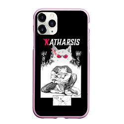 Чехол iPhone 11 Pro матовый Katharsis Beastars, цвет: 3D-розовый