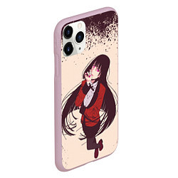 Чехол iPhone 11 Pro матовый Kakegurui Yumeko Jabami Z, цвет: 3D-розовый — фото 2