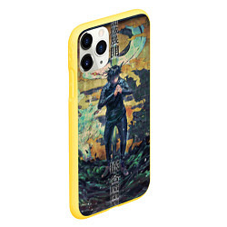 Чехол iPhone 11 Pro матовый Anime art, цвет: 3D-желтый — фото 2