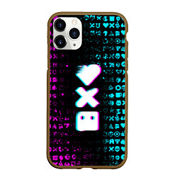 Чехол iPhone 11 Pro матовый ЛЮБОВЬ СМЕРТЬ И РОБОТЫ, цвет: 3D-коричневый