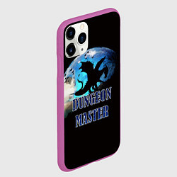 Чехол iPhone 11 Pro матовый Dungeon Master, цвет: 3D-фиолетовый — фото 2