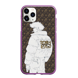 Чехол iPhone 11 Pro матовый Cowboy Bebop Louis Vuitton, цвет: 3D-фиолетовый