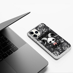 Чехол iPhone 11 Pro матовый Воронка Исаака, цвет: 3D-белый — фото 2
