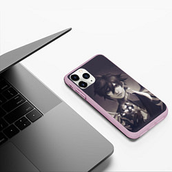 Чехол iPhone 11 Pro матовый Zhongli Vago Mundo, цвет: 3D-розовый — фото 2
