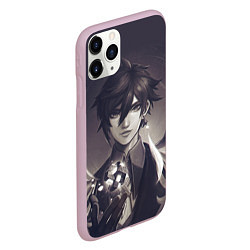 Чехол iPhone 11 Pro матовый Zhongli Vago Mundo, цвет: 3D-розовый — фото 2