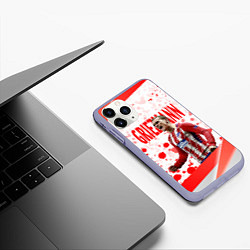 Чехол iPhone 11 Pro матовый Антуан Гризманн Antoine Griezmann спина Z, цвет: 3D-светло-сиреневый — фото 2