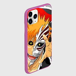 Чехол iPhone 11 Pro матовый Bleach, Ичиго Куросаки, цвет: 3D-фиолетовый — фото 2