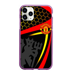 Чехол iPhone 11 Pro матовый МАНЧЕСТЕР MANCHESTER SPORT