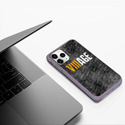 Чехол iPhone 11 Pro матовый RESIDENT EVIL VILLAGE ДЕРЕВНЯ ОБИТЕЛЬ ЗЛА Z, цвет: 3D-серый — фото 2