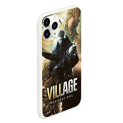 Чехол iPhone 11 Pro матовый Resident Evil Village, цвет: 3D-белый — фото 2