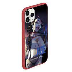 Чехол iPhone 11 Pro матовый Lady Alcina Dimitrescu, цвет: 3D-красный — фото 2