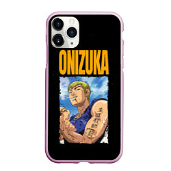 Чехол iPhone 11 Pro матовый Onizuka, цвет: 3D-розовый