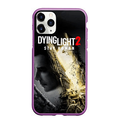 Чехол iPhone 11 Pro матовый Dying Light 2 Deluxe, цвет: 3D-фиолетовый