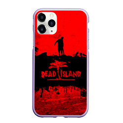 Чехол iPhone 11 Pro матовый Island of blood, цвет: 3D-светло-сиреневый