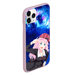 Чехол iPhone 11 Pro матовый Чика Chika Fujiwara, цвет: 3D-розовый — фото 2