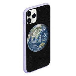 Чехол iPhone 11 Pro матовый ПланеТа ЗемЛя, цвет: 3D-светло-сиреневый — фото 2
