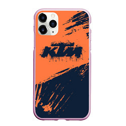 Чехол iPhone 11 Pro матовый KTM ГРАНЖ Z, цвет: 3D-розовый