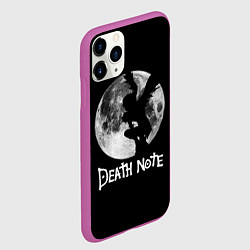 Чехол iPhone 11 Pro матовый Мрачный Рюк Death Note, цвет: 3D-фиолетовый — фото 2