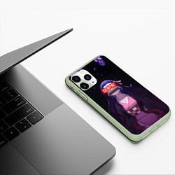 Чехол iPhone 11 Pro матовый SENPAI НЕЗУКО DEMON SLAYER, цвет: 3D-салатовый — фото 2