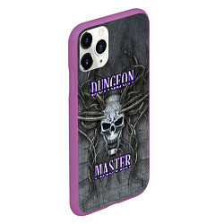 Чехол iPhone 11 Pro матовый DM Dungeon Master SKULL, цвет: 3D-фиолетовый — фото 2