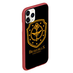 Чехол iPhone 11 Pro матовый Волшебники Brakebills, цвет: 3D-красный — фото 2