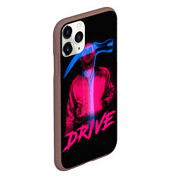 Чехол iPhone 11 Pro матовый DRIVE, цвет: 3D-коричневый — фото 2