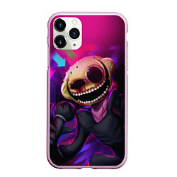 Чехол iPhone 11 Pro матовый Friday Night Funkin монстр, цвет: 3D-розовый