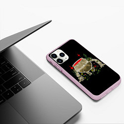 Чехол iPhone 11 Pro матовый Elden Ring, цвет: 3D-розовый — фото 2