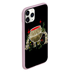 Чехол iPhone 11 Pro матовый Elden Ring, цвет: 3D-розовый — фото 2