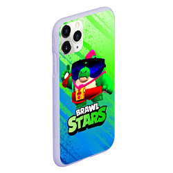 Чехол iPhone 11 Pro матовый Базз Buzz Brawl Stars, цвет: 3D-светло-сиреневый — фото 2