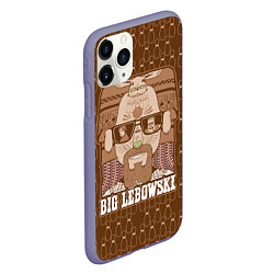 Чехол iPhone 11 Pro матовый The Big Lebowski, цвет: 3D-серый — фото 2