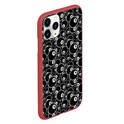 Чехол iPhone 11 Pro матовый Пул-8, цвет: 3D-красный — фото 2