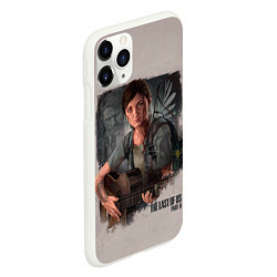 Чехол iPhone 11 Pro матовый Элли с гитарой, цвет: 3D-белый — фото 2