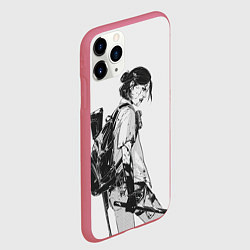 Чехол iPhone 11 Pro матовый BW Elly, цвет: 3D-малиновый — фото 2
