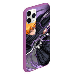 Чехол iPhone 11 Pro матовый ИЧИГО, цвет: 3D-фиолетовый — фото 2