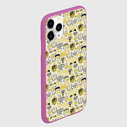 Чехол iPhone 11 Pro матовый Кубок Дэвиса, цвет: 3D-фиолетовый — фото 2