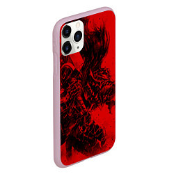 Чехол iPhone 11 Pro матовый BERSERK БЕРСЕРК, цвет: 3D-розовый — фото 2