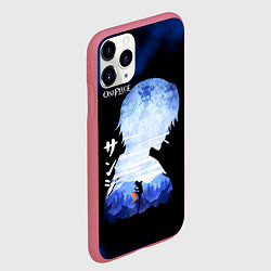Чехол iPhone 11 Pro матовый Винсмок Санджи One Piece, цвет: 3D-малиновый — фото 2